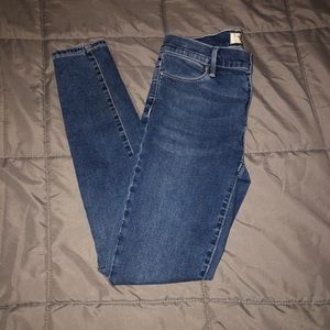 PACSUN, dark-washed, skinny jeans